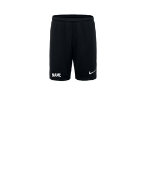 Nike Park III Short Kids Schwarz F010