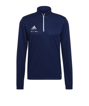 adidas Entrada 22 HalfZip Sweatshirt Blau