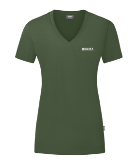 JAKO Organic T-Shirt Damen Grün F240