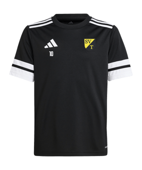 adidas Squadra 25 Trikot Kids Schwarz