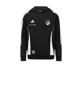 adidas Tiro 24 Hoody Schwarz Weiss