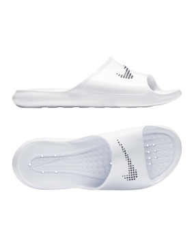 Nike Victori One Shower Badelatsche Weiss F100 - weiss