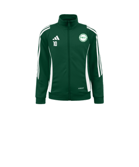 Veste de Training adidas Tiro 24 enfants vert blanc