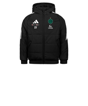 adidas Tiro 26 Winterjacke Kids Schwarz