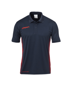 uhlsport Score Poloshirt Kids Blau Rot F10 - blau