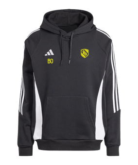adidas Tiro 24 Hoody Schwarz Weiss