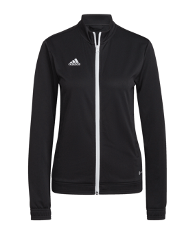 adidas Entrada 22 TK Trainingsjacke Damen Schwarz - schwarz