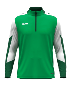 JAKO Dynamic Ziptop Sweatshirt Grün F204 - gruen