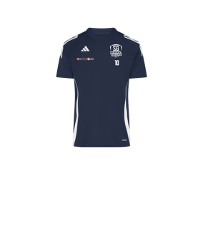 adidas Tiro 24 Trikot Kids Blau Weiss