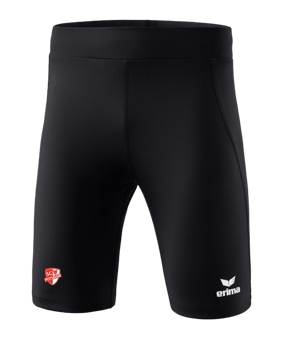 Erima Racing Leichtathletik Short Schwarz