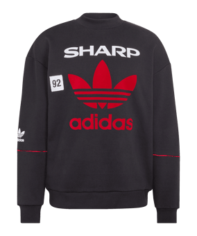 adidas Manchester United 90 Sweatshirt Schwarz - schwarz
