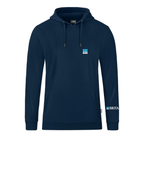 JAKO Organic Hoody Blau F900