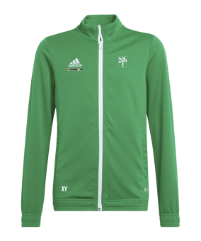 adidas Entrada 22 TK Trainingsjacke Kids Grün