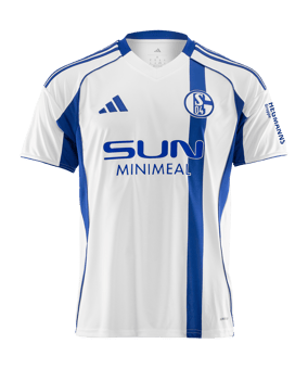 adidas FC Schalke 04 Trikot Away 2025/2026 Weiß - weiss