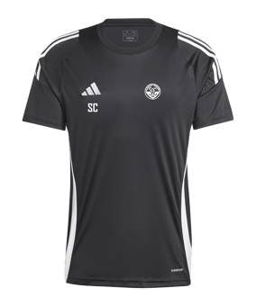 adidas Tiro 24 Trikot Schwarz Weiss