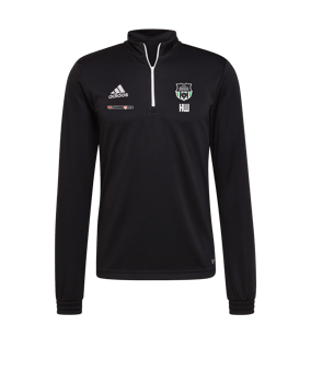 adidas Entrada 22 HalfZip Sweatshirt Schwarz