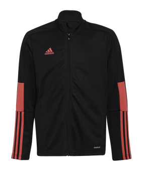 adidas Tiro Essential Trainingsjacke Kids Schwarz - schwarz