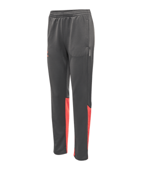 Hummel hmlONGRID Trainingshose Damen Grau Orange F2173 - grau