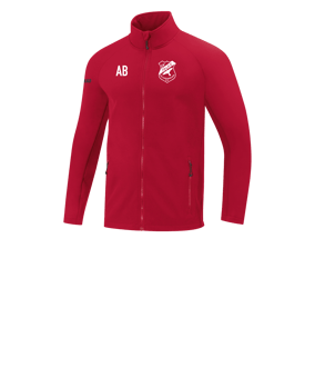 JAKO Team Softshelljacke Kids Rot F11