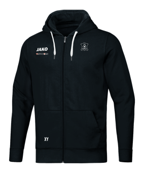 JAKO Base Kapuzenjacke Schwarz F08