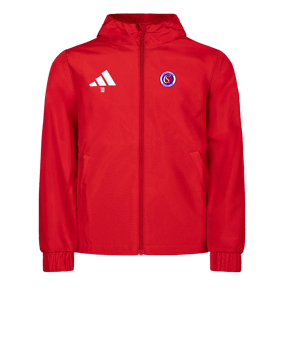 adidas Entrada 26 Veste de pluie Rouge 