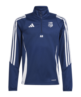 adidas Tiro 24 Trainingstop Kids Blau Weiss