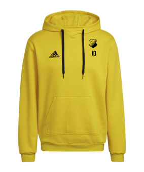 adidas Entrada 22 Hoody Gelb