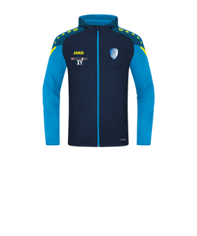 JAKO Performance Kapuzenjacke Kids Blau F908
