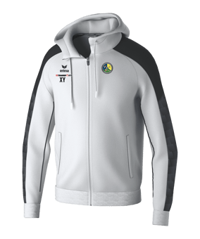 Erima EVO STAR Kapuzenjacke Kids Weiss