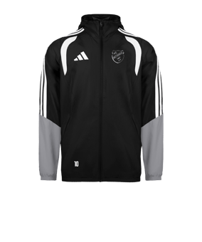 adidas Tiro 26 Regenjacke Schwarz