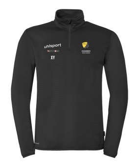 uhlsport Essential 1/4 Zip Top Schwarz F03