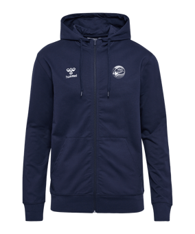 Hummel GO 2.0 Kapuzenjacke Blau F7026