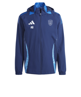 adidas Tiro 24 Competition Allwetterjacke Blau