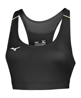 Mizuno Sport-BH Damen Schwarz F09 - schwarz