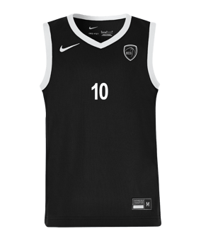 Nike Team25 Basketball Stock Trikot Kids Schwarz F010