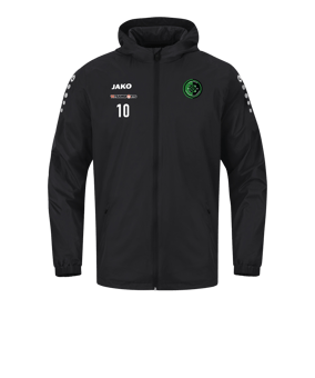 JAKO Team 2.0 Allwetterjacke Schwarz F800