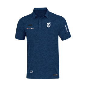 JAKO Premium Basics Poloshirt Blau F49