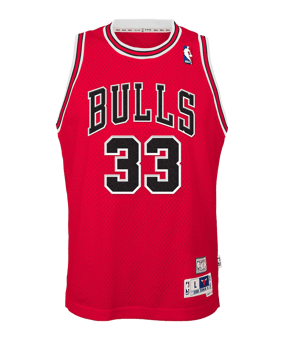Mitchell and Ness NBA Chicago Bulls 1997-1998 Scottie Pippen Swingman Trikot Rot - rot