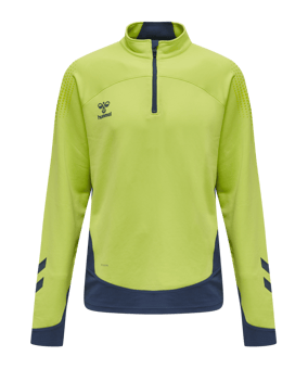 Hummel hmlLEAD HalfZip Sweatshirt Grün F6242 - gruen