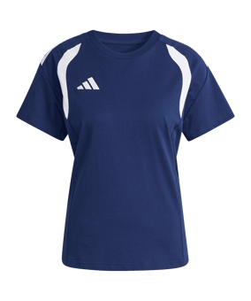 adidas Tiro 26 League Trainingsshirt Damen Dunkelblau - weiss
