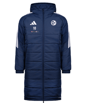 adidas Tiro 26 Winterjacke Long Blau