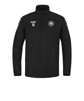 JAKO Team Rainzip Sweatshirt Kids Schwarz F800