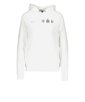 Nike Park 20 Fleece Hoody Damen Weiss F101