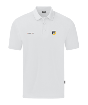 JAKO Organic Stretch Polo Shirt Weiss F000