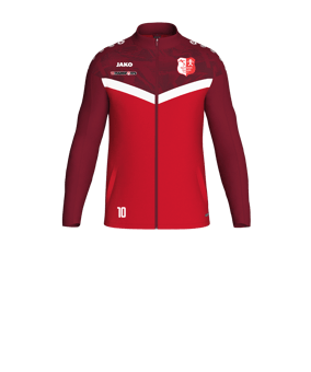 JAKO Iconic Polyesterjacke Kids Rot F103