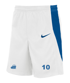 Nike Team Basketball Stock Short Kids Weiss F102