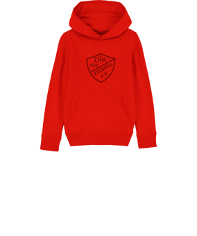 Merch Mini Cruiser 2.0 Hoody Kids Red | #toneintone + neckprint