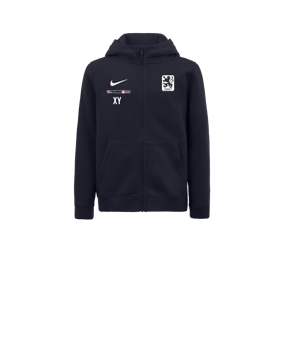 Nike Park 20 Fleece Kapuzenjacke Kids Blau F451