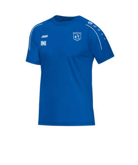 JAKO Classico T-Shirt Blau Weiss F04