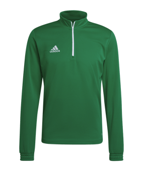 adidas Entrada 22 HalfZip Sweatshirt Grün - gruen